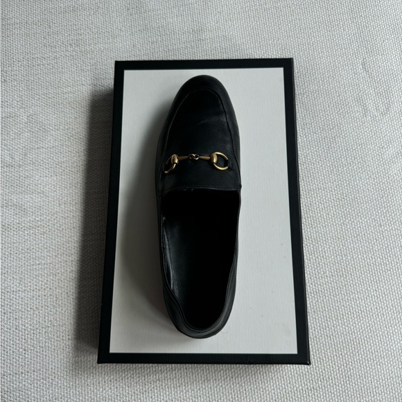 Gucci Black Leather Loafers - Picture 8 of 14